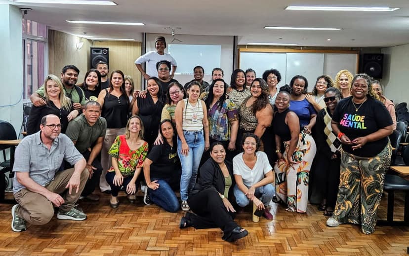Turma 3 do curso de desenvolvimento profissional em saúde mental