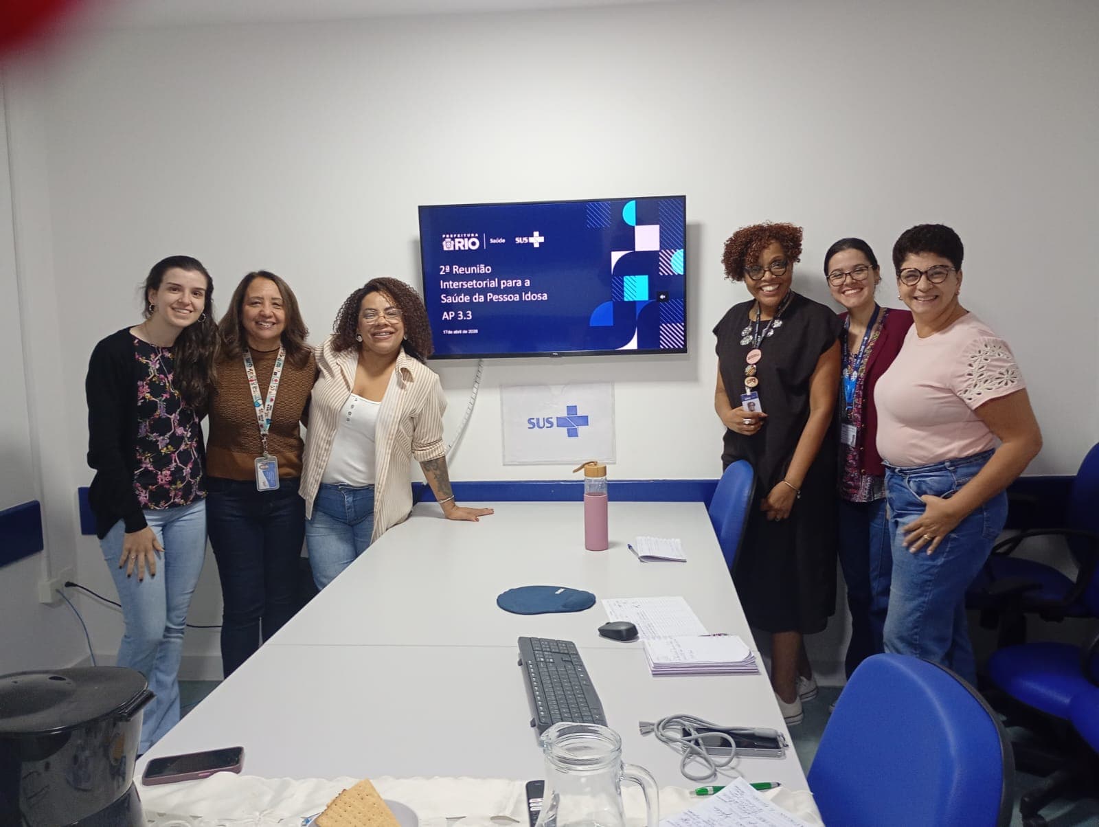 Reunião de articulação com a equipe da CAP 3.3