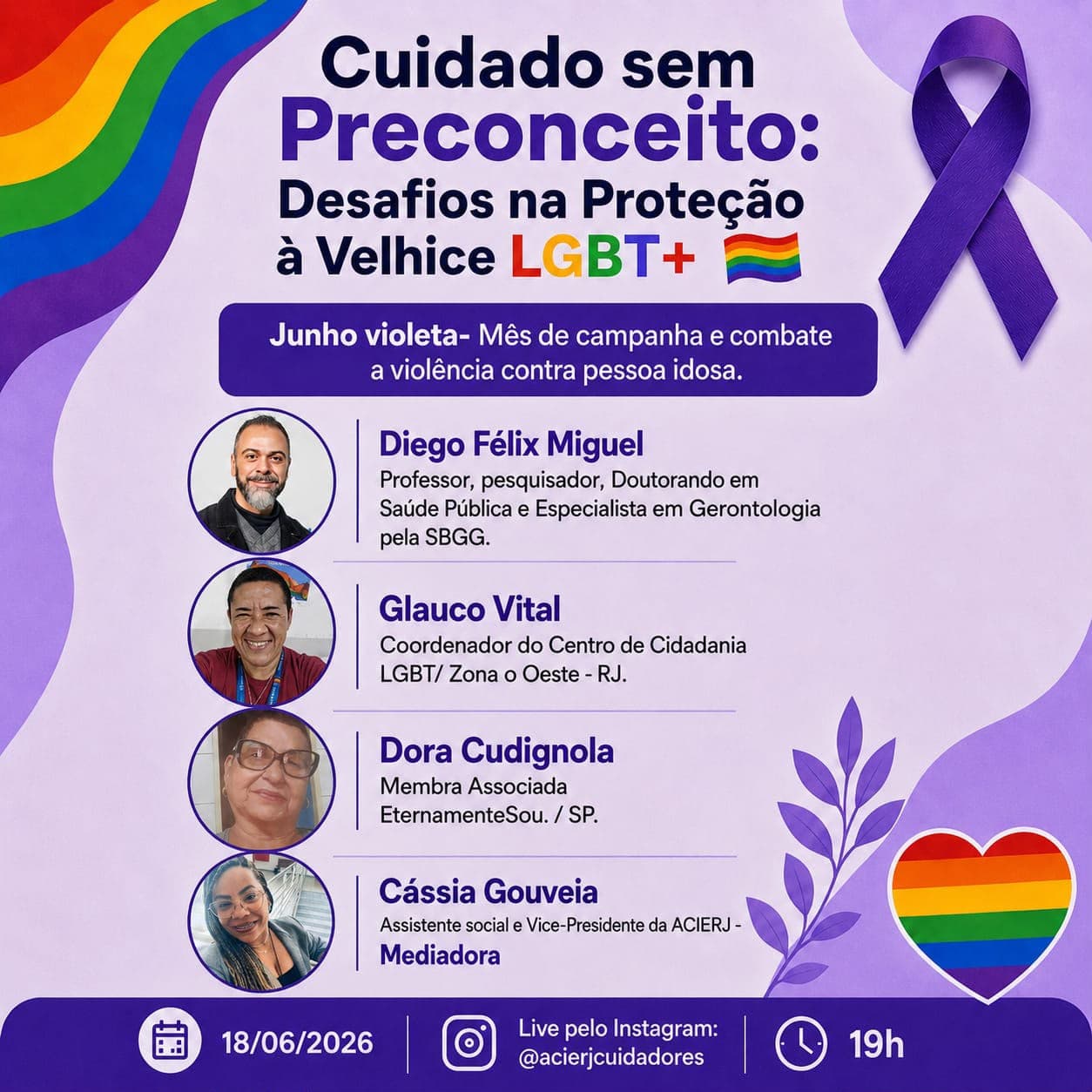 Cuidado sem Preconceito: Desafios na Proteção à Velhice LGBT+